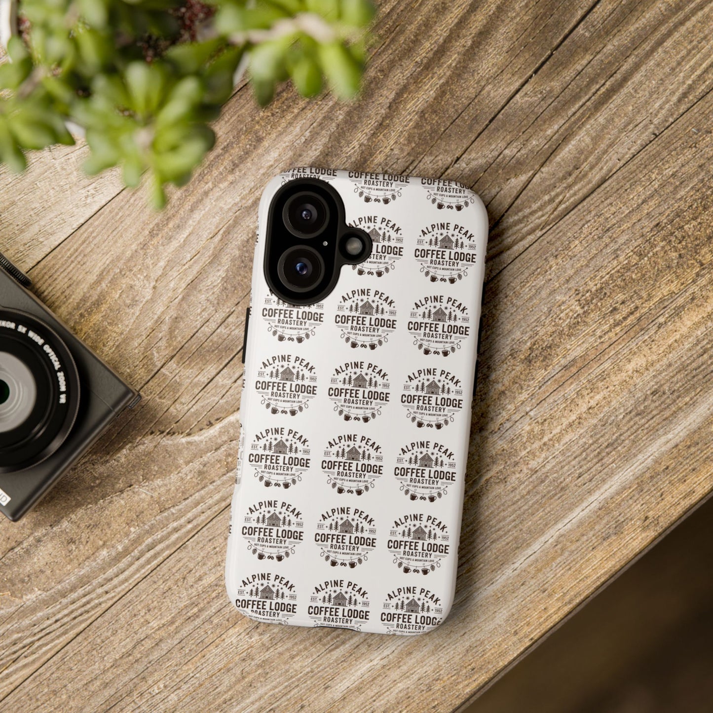 Alpine Peak Coffee Lodge Phone Case | Tough Cases for Coffee Lovers, Protective Cover, Gift for Him, Gift for Her, Unique Phone [...]
