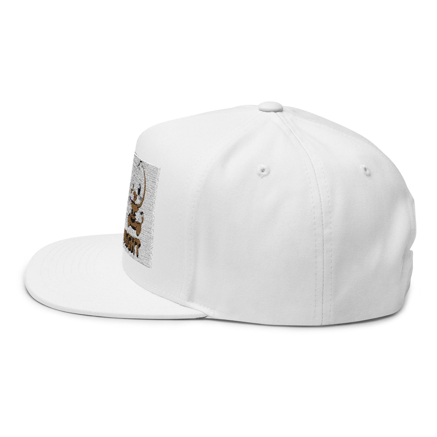 Flat Bill Cap (Embroidery)