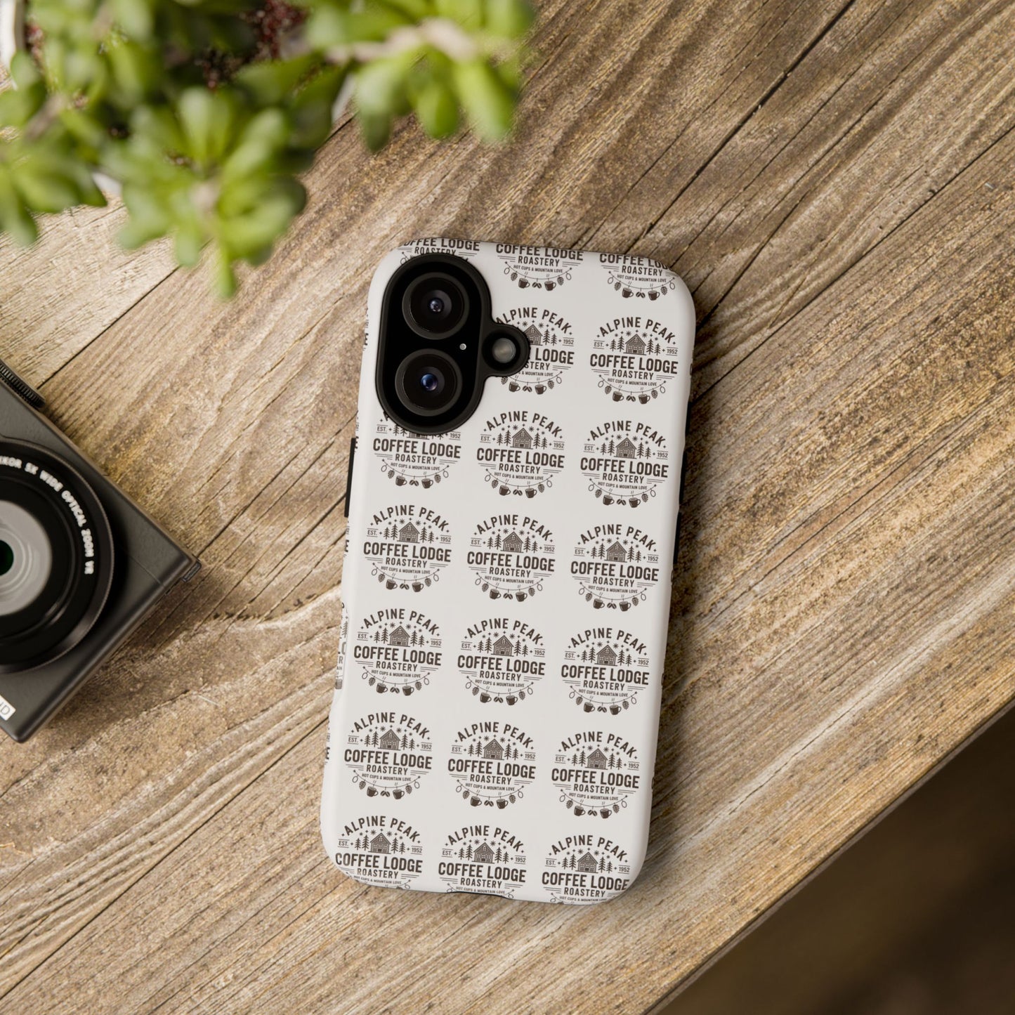 Alpine Peak Coffee Lodge Phone Case | Tough Cases for Coffee Lovers, Protective Cover, Gift for Him, Gift for Her, Unique Phone [...]